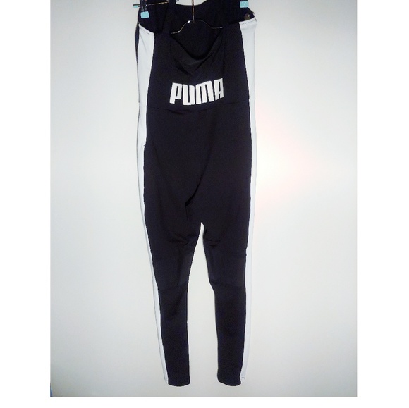 **SOLD** Puma archive T7 jumpsuit black white sz L - Picture 7 of 8